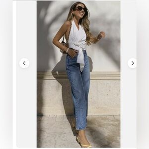 Zara Denim Collection Spring/Summer Z1975 Mom Fit High Waisted Jeans